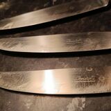3 Christofle table knives