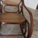 Vintage Thonet rocking chair, 1970s.