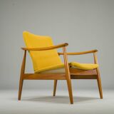 Mid-Century Danish Easy Chairs Model 138 by Finn Juhl for France & Søn, 19