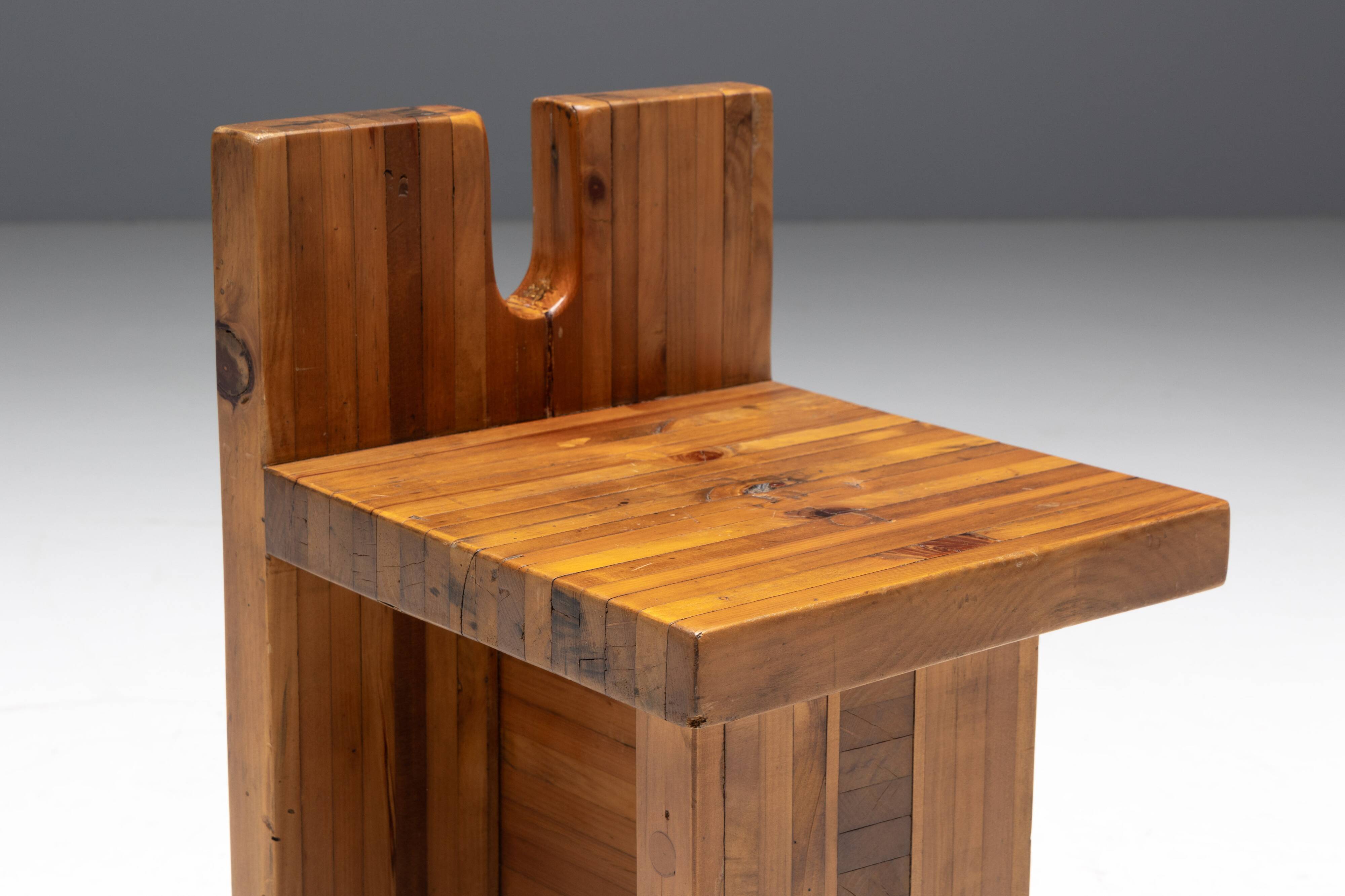 Sesc stools by lina bo bardi for sesc pompeia, brazil, 1970s