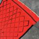 Moroccan carpet boujad red - 152 x 355 cm