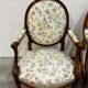 Pair of Louis XVI medallion armchairs