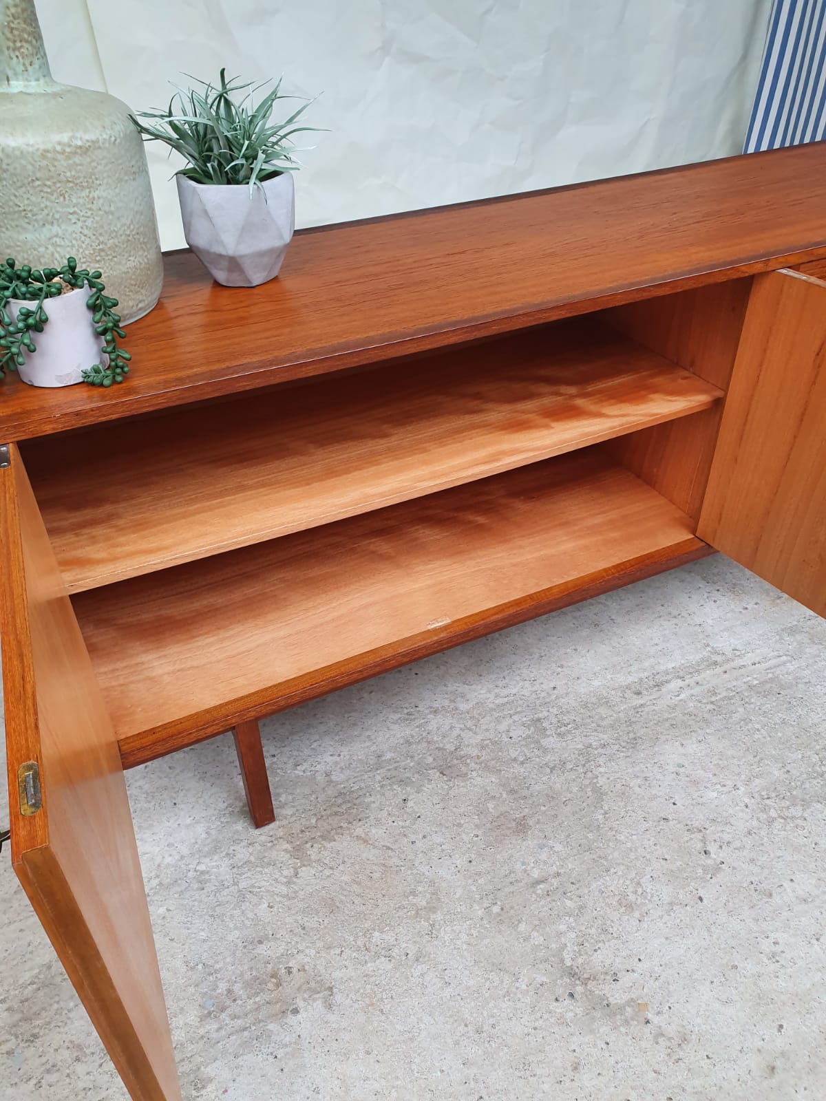 Danish sideboard with key