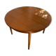 Table ronde extensible en teck
