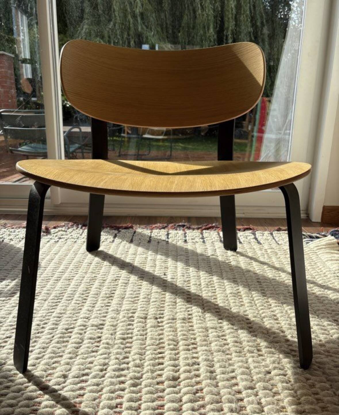 Fauteuil en bois & metal  Cruso Springback par Keiji Takeuchi