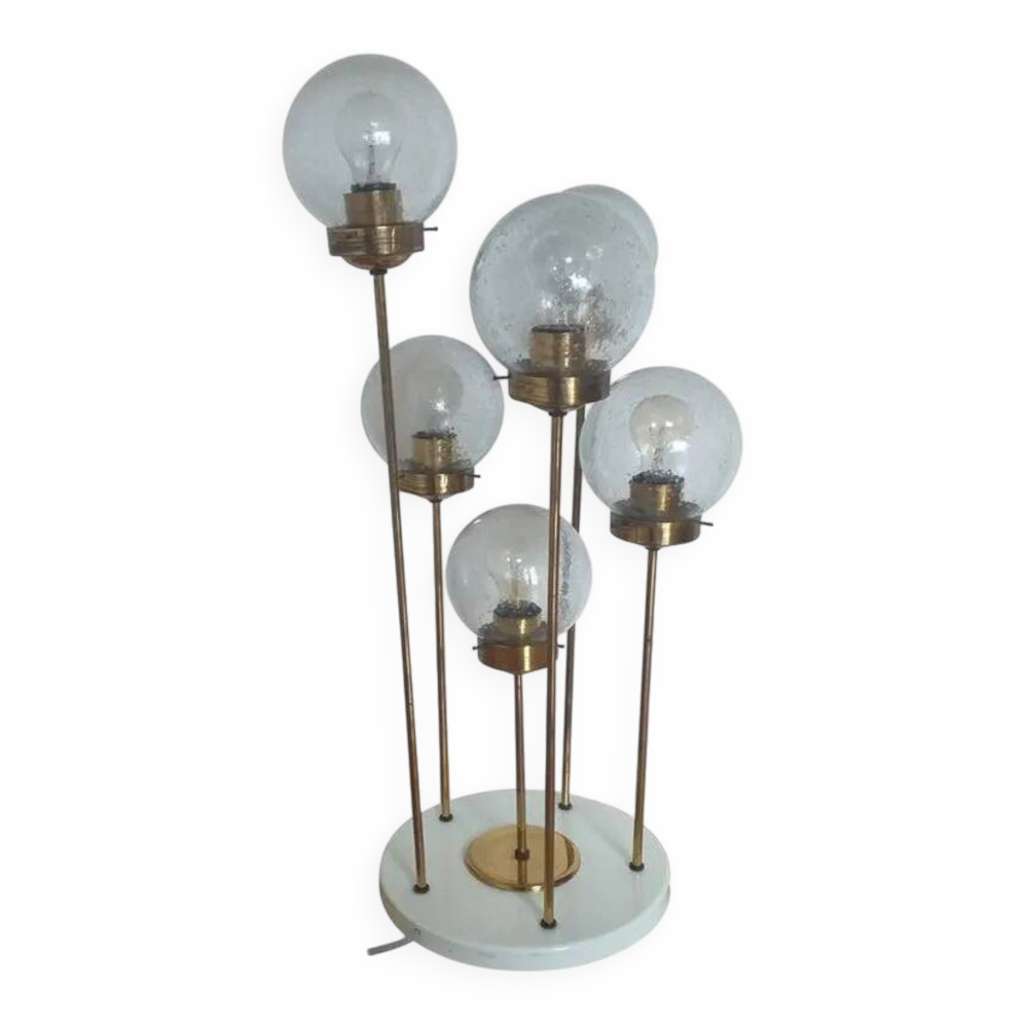 Midcentury Floor Lamp Sputnik, Kamenicky Senov, 1970s