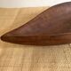 Wooden plate sculpted piece