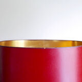 Imposing sculpture heron brass lamp 50 years