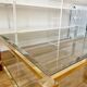 Table basse en verre Pierre Vandel