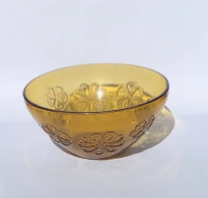 Vereco tableware (Daisy model) smoked glass