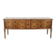 1980s chest of drawers with marble top and four drawers