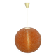 Suspension orange Sugar ball by John and Sylvia Reid from the 1960s.