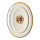 Creil & Montereau oval ironstone dish, "Oeillets" service