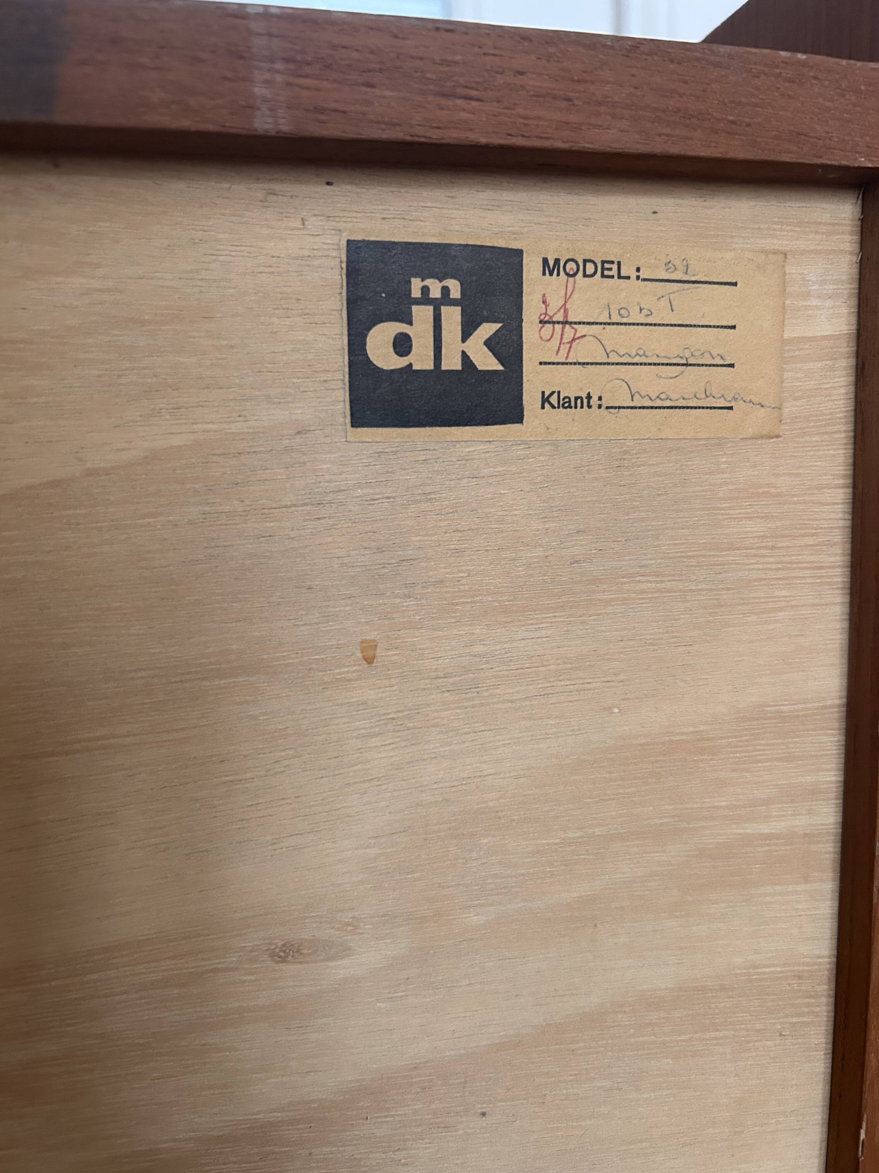 MDK Belgium bedside tables, 1960s
