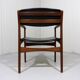 Armchair in teak & leather by Frem Røjle, Denmark