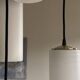 Suspension lustre cascade en verre Parscot