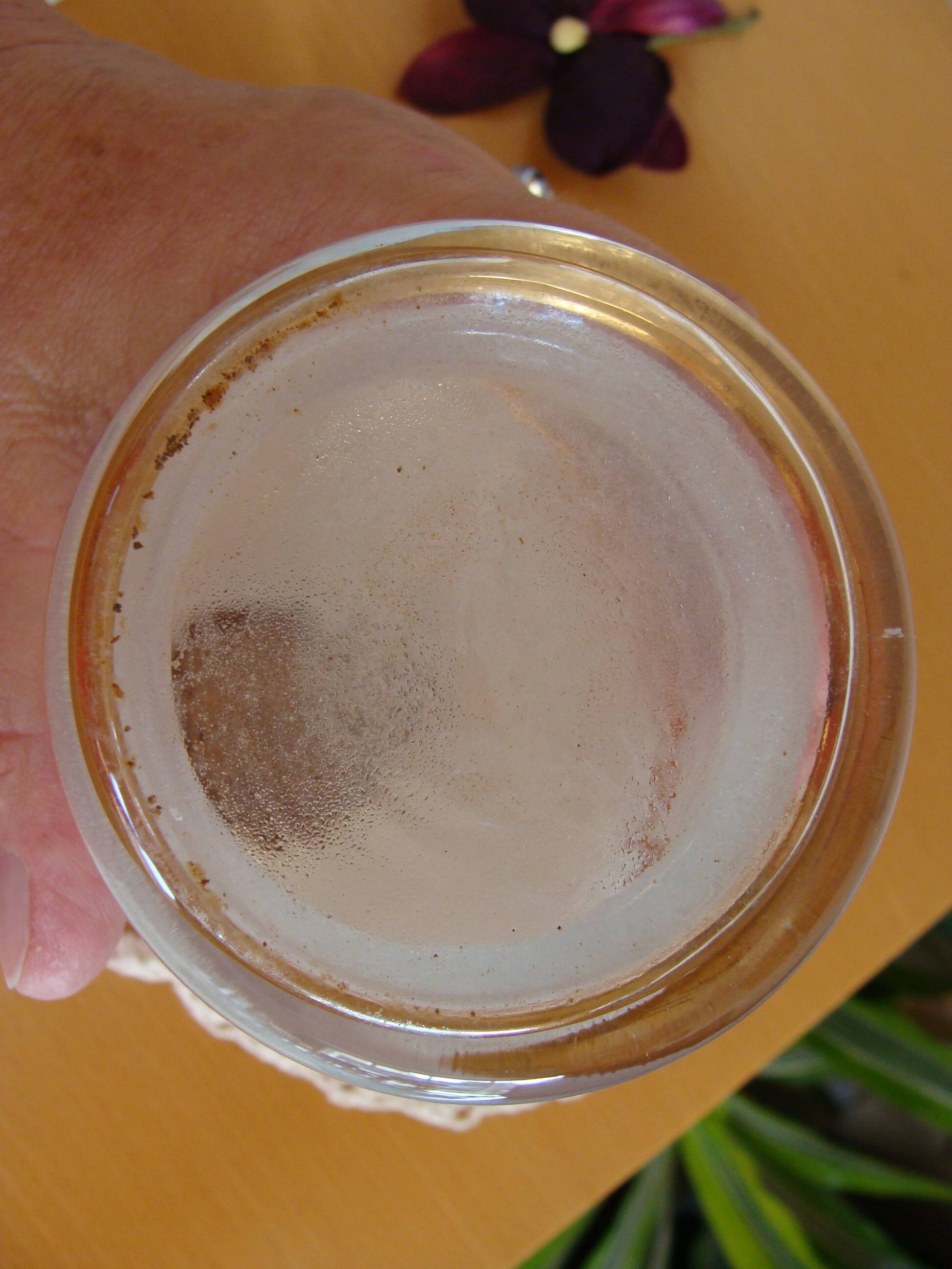 Art Deco Frosted Glass Liqueur Decanter