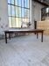 Solid oak table 1900 drapery style XL 250cm