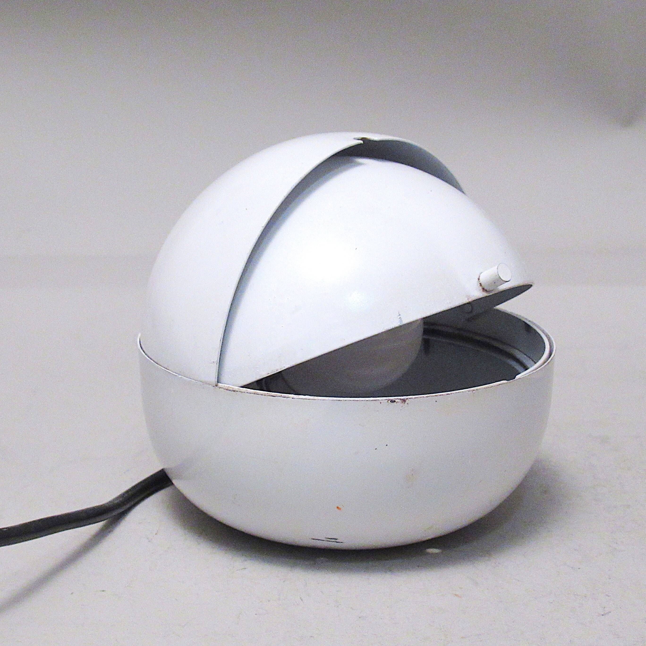 Lamperti 1960s pivoting louvre ball lamp