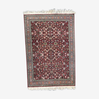 Tapis vintage turc Hereke fin noué main 150x225 cm