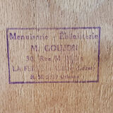 Green art-deco buffet