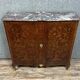 Louis XV style crossbow sideboard in noble wood marquetry circa 1850