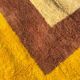 Moroccan Mrirt rug in luxury wool 200x250 cm - Handmade modern Berber rug - Wool rug for indoors