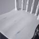 Chaise en bois blanc