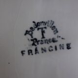 Oval serving platter by Badonviller Francine 200870