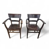 2 chaises de salle à manger / marquées "twente" / années 1930