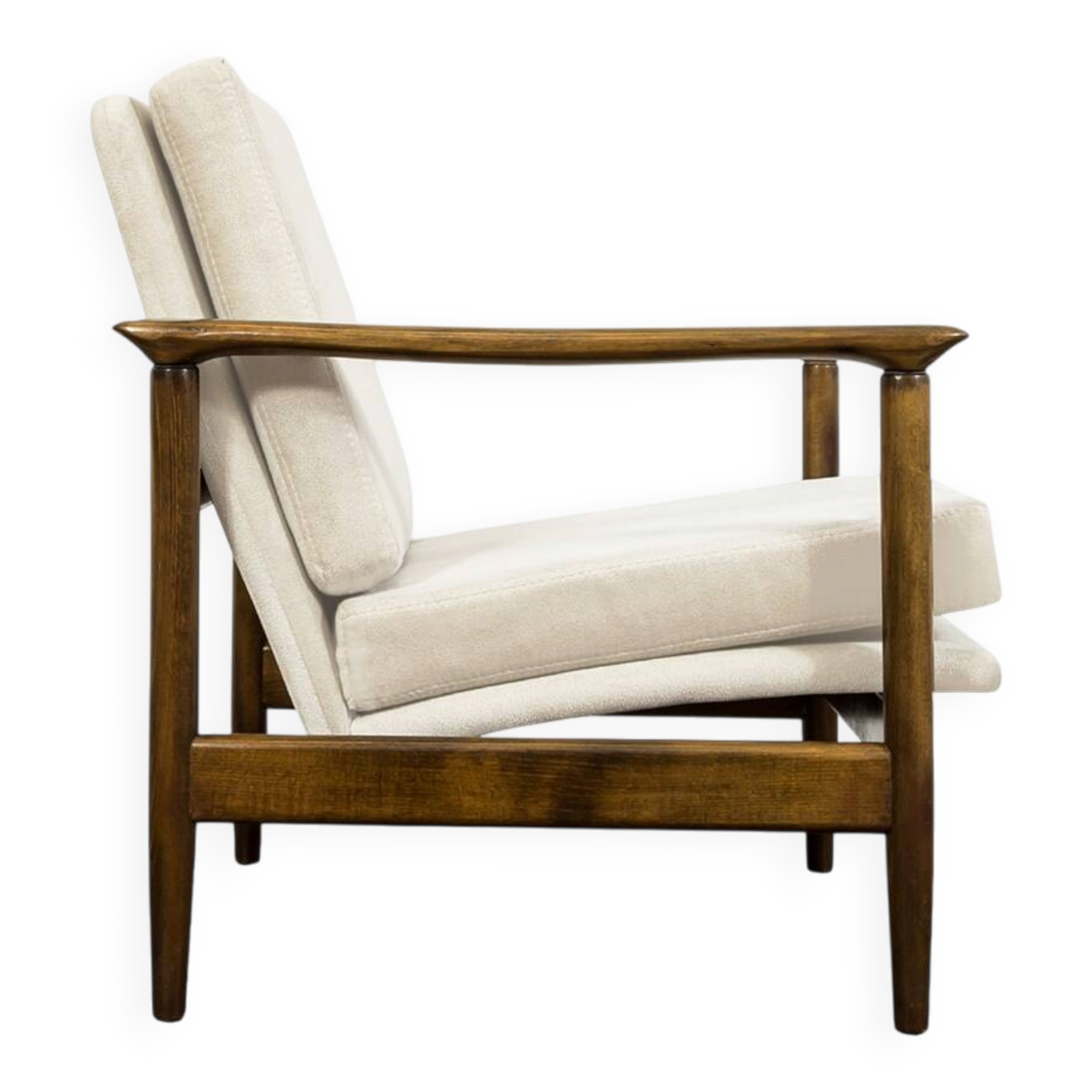 Mid-century modern Armchair "Gfm 142" By Edmund Homa,  Poland