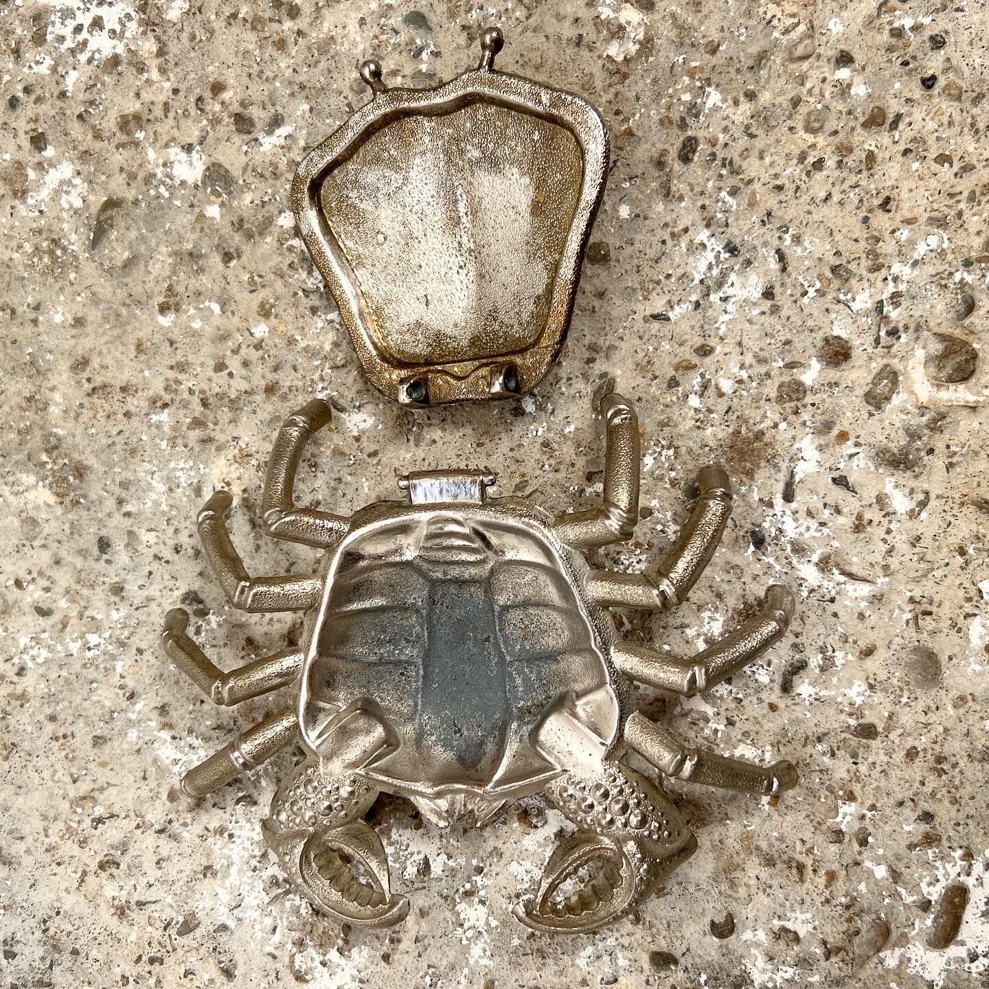 Vintage crab ashtray