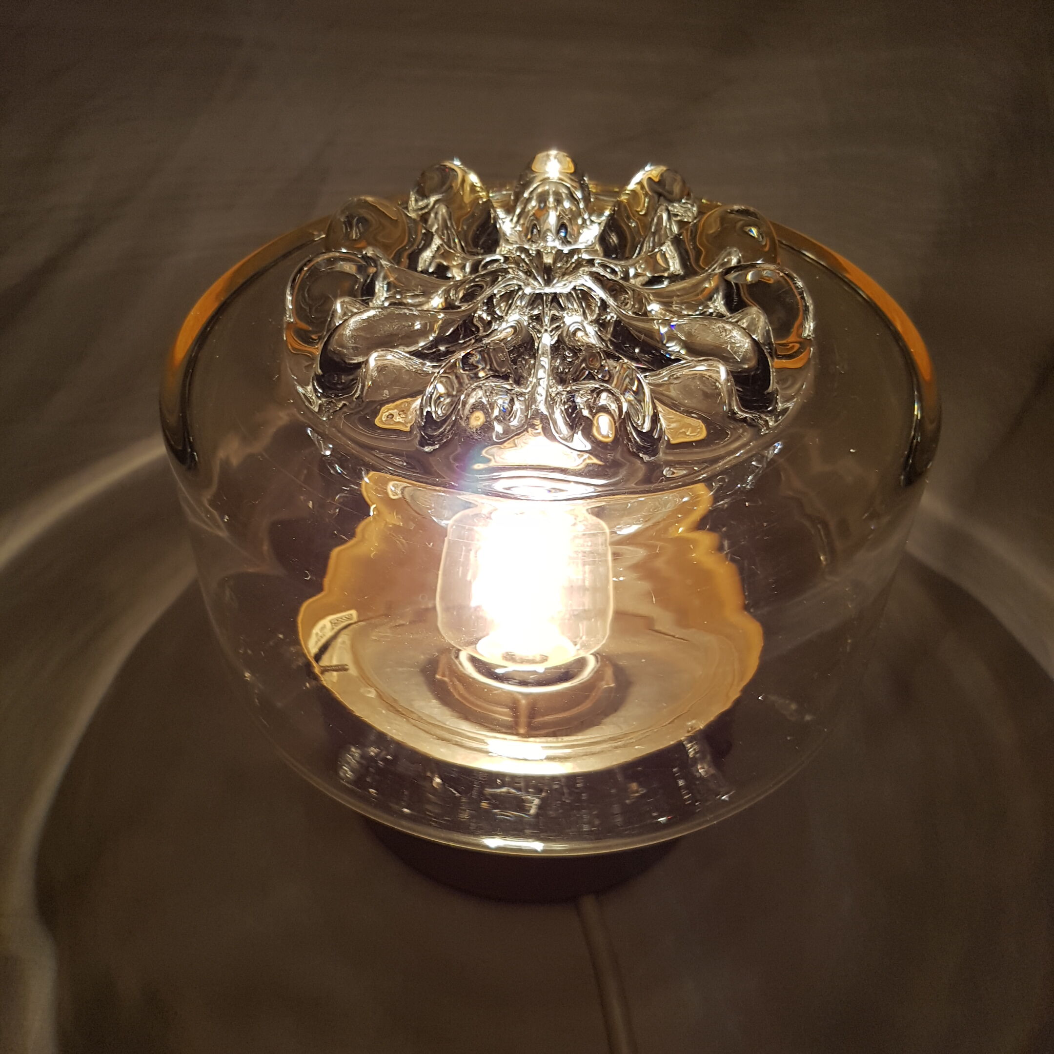 Swiss dome light old globe iridescent RZB lights