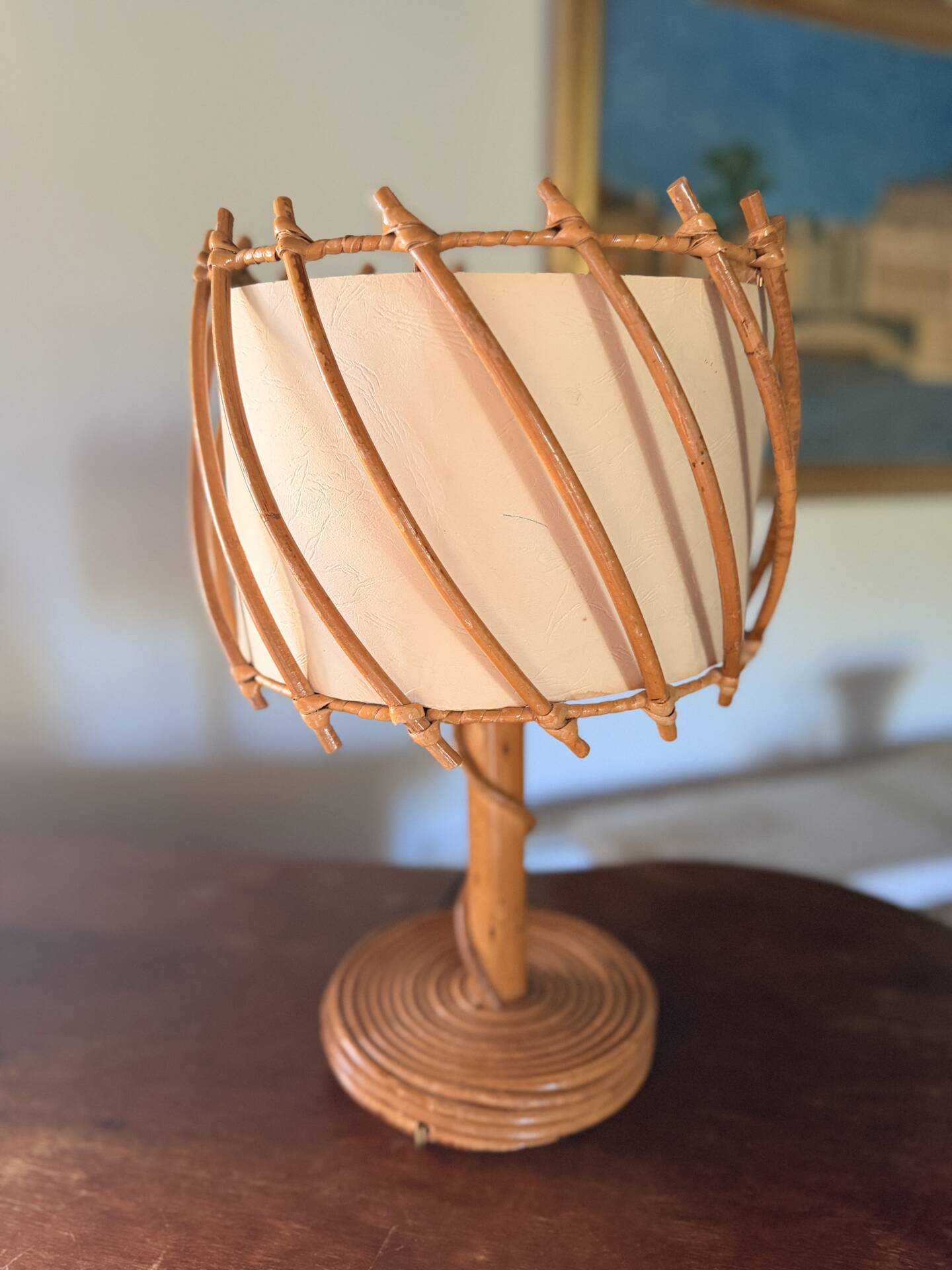 Lamp attributed to L. Sognot