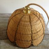 Rattan flower hanging