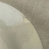 6 opaque porcelain soup plates from Gien, Montigny model