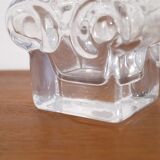 Crystal vase by Lars Hellsten for Skruf 1970