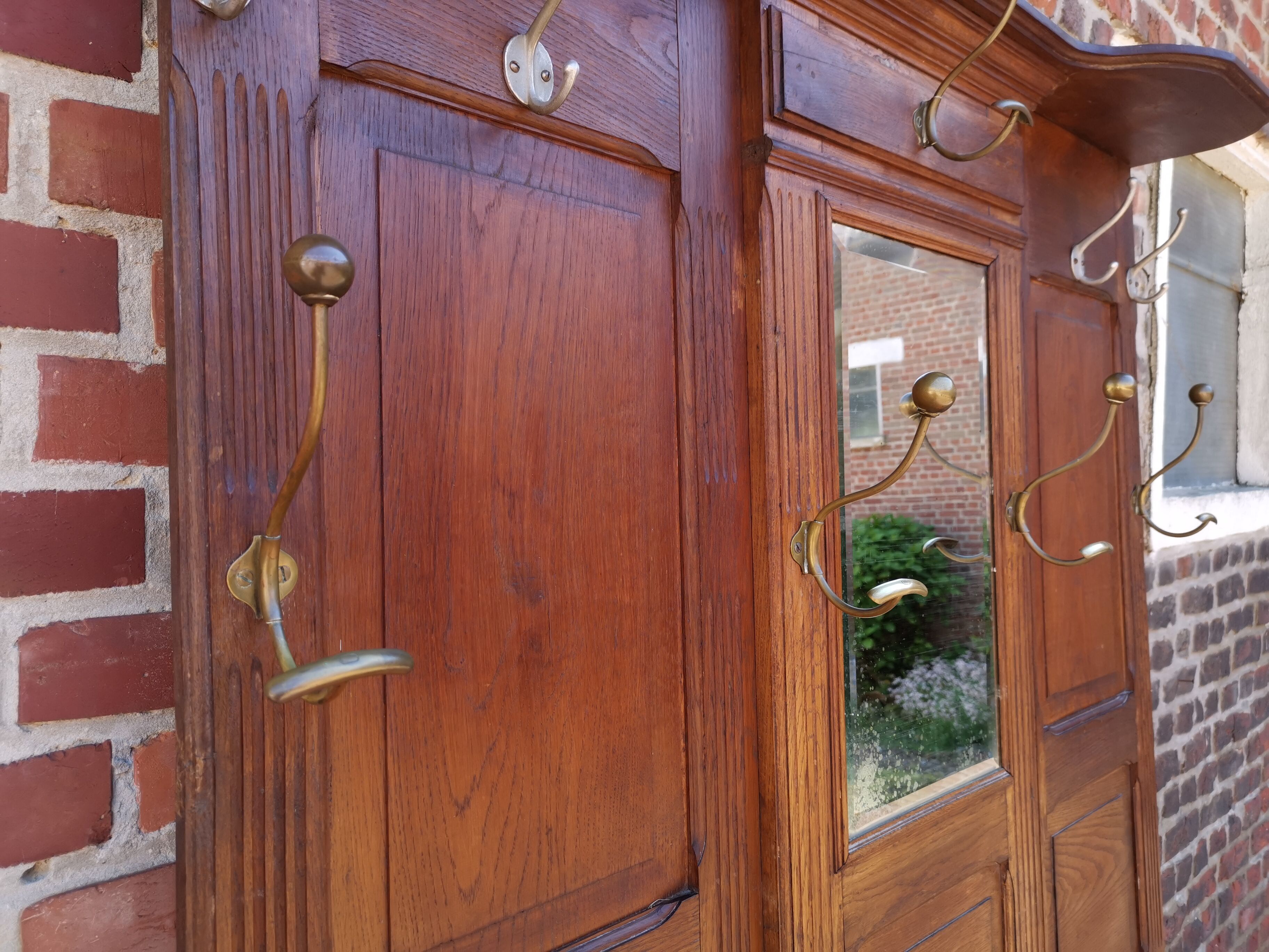 Dressing coat door late 19th