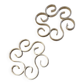 Christofle silver-plated trivet