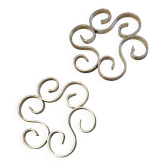 Christofle silver-plated trivet