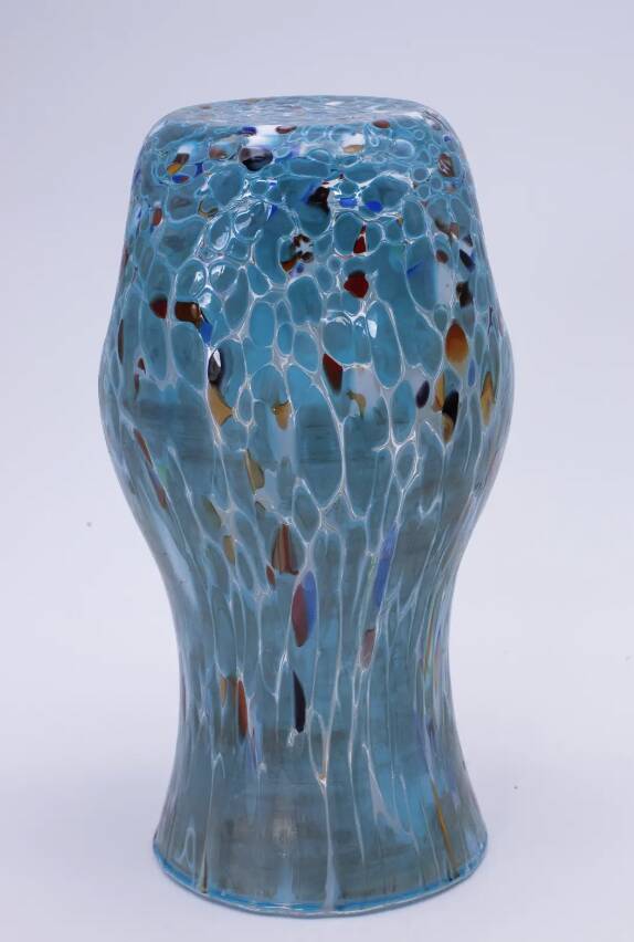 Handmade "Light Blue" Murano Glass Vase