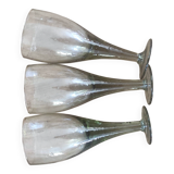 3 glasses of Biot 23 cm
