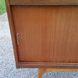 Scandinavian teak row of the 50s