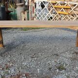 Large recycled teak table