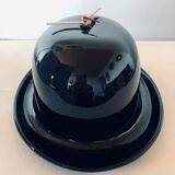 Chaplin hat wall clock