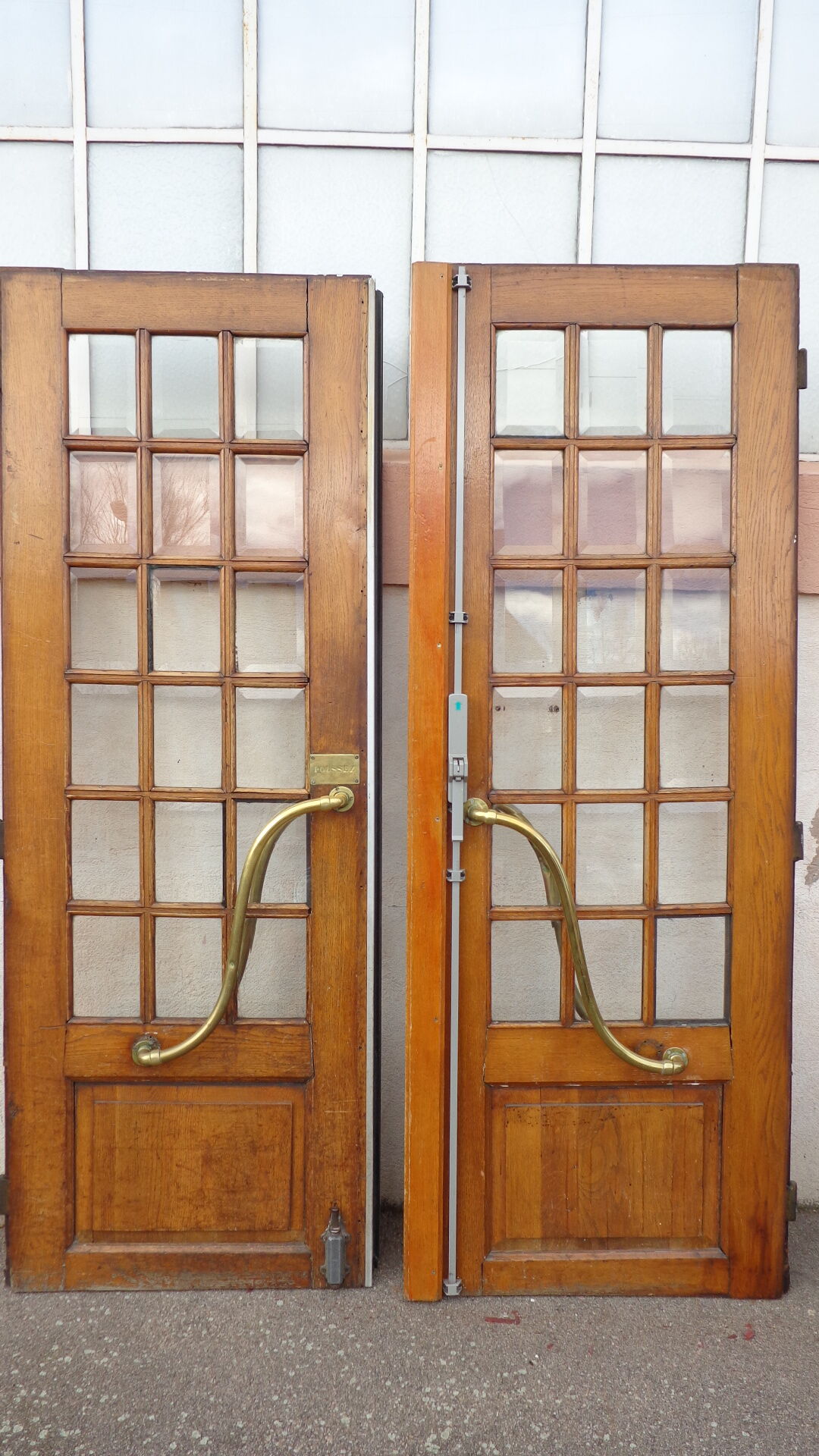 Double portes battantes 160x210cm