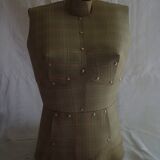 Cardboard mannequin bust from the 50s and 60s