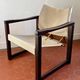 Safari armchair by Karin Mobring for IKEA 1970s in wood and canvas