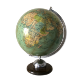 Globe glass 45 cm Dietrich Reimer vintage 1961