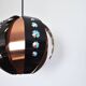 Danish copper pendant by Werner Schou for Coronell, 1970s